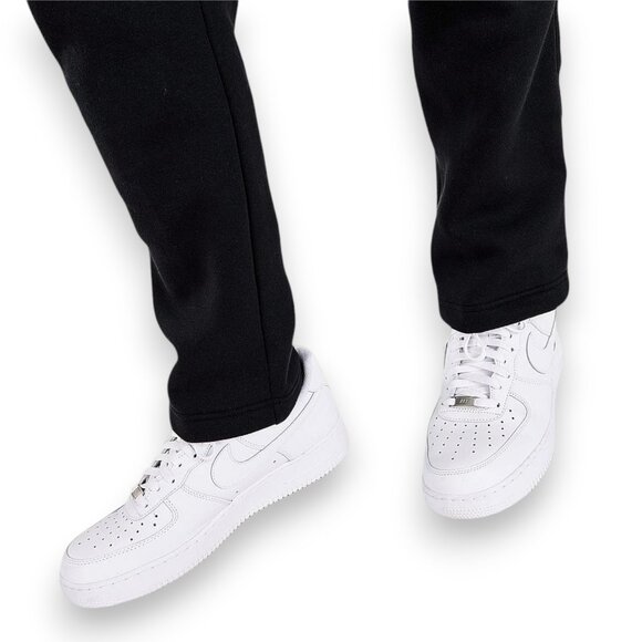 Nike Club Fleece Men's Sweatsuit 2 PC Tracksuit Matching Black Hoodie Pants NWT - Picture 11 of 14